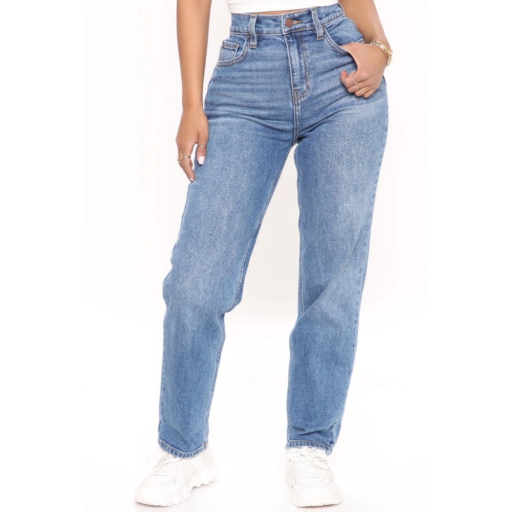 Fashion Nova “Got It From My Mama” Jeans - Medium